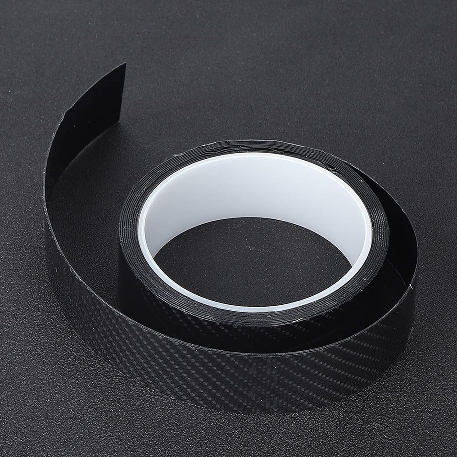 Black Carbon Fiber Strip Tape Protective Film(3cm*3m)