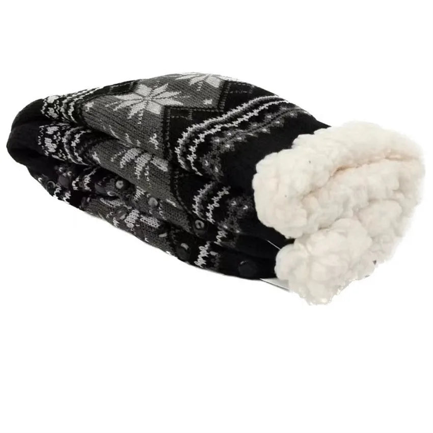 Winter Socks Mens Fluffy Warm Short plus Velvet Soft Thermal Non Slip Floor Fuzzy Sock Male Thickened Gifts 2023 New In