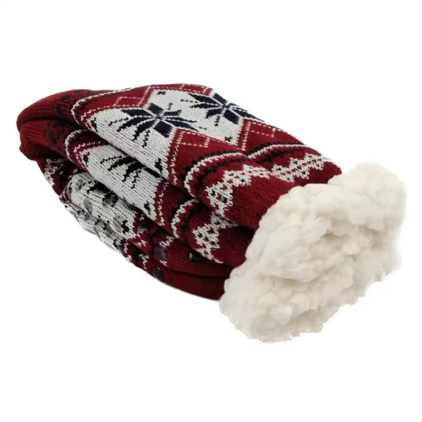Winter Socks Mens Fluffy Warm Short plus Velvet Soft Thermal Non Slip Floor Fuzzy Sock Male Thickened Gifts 2023 New In