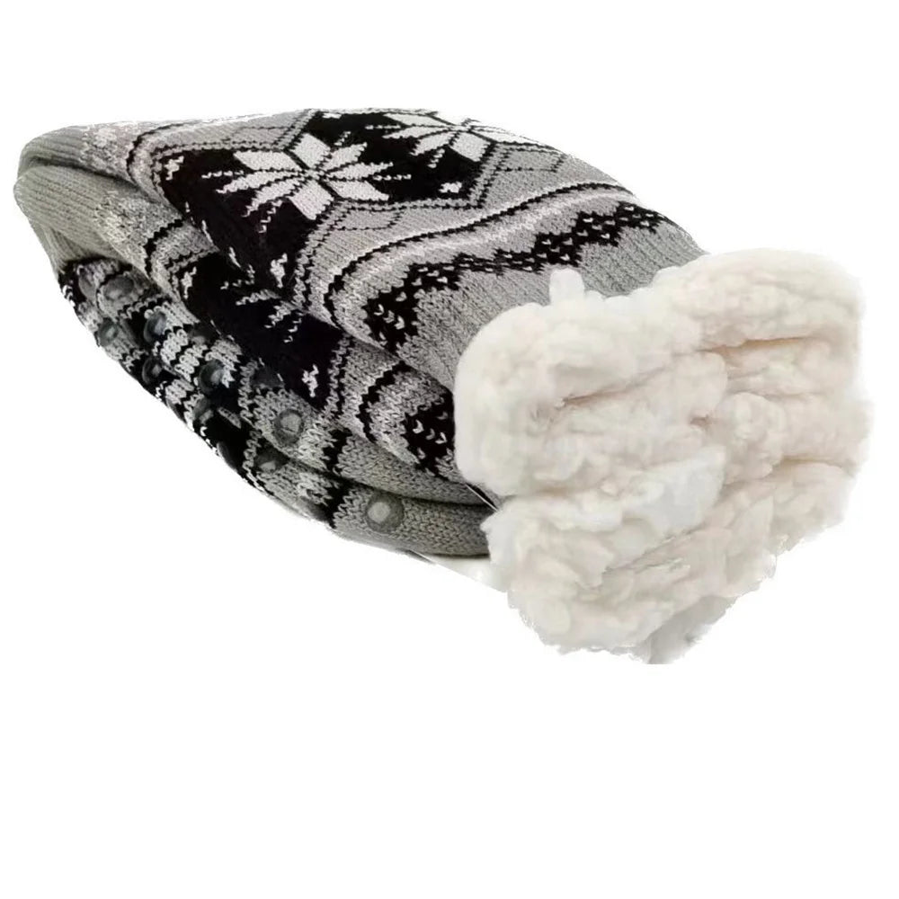 Winter Socks Mens Fluffy Warm Short plus Velvet Soft Thermal Non Slip Floor Fuzzy Sock Male Thickened Gifts 2023 New In