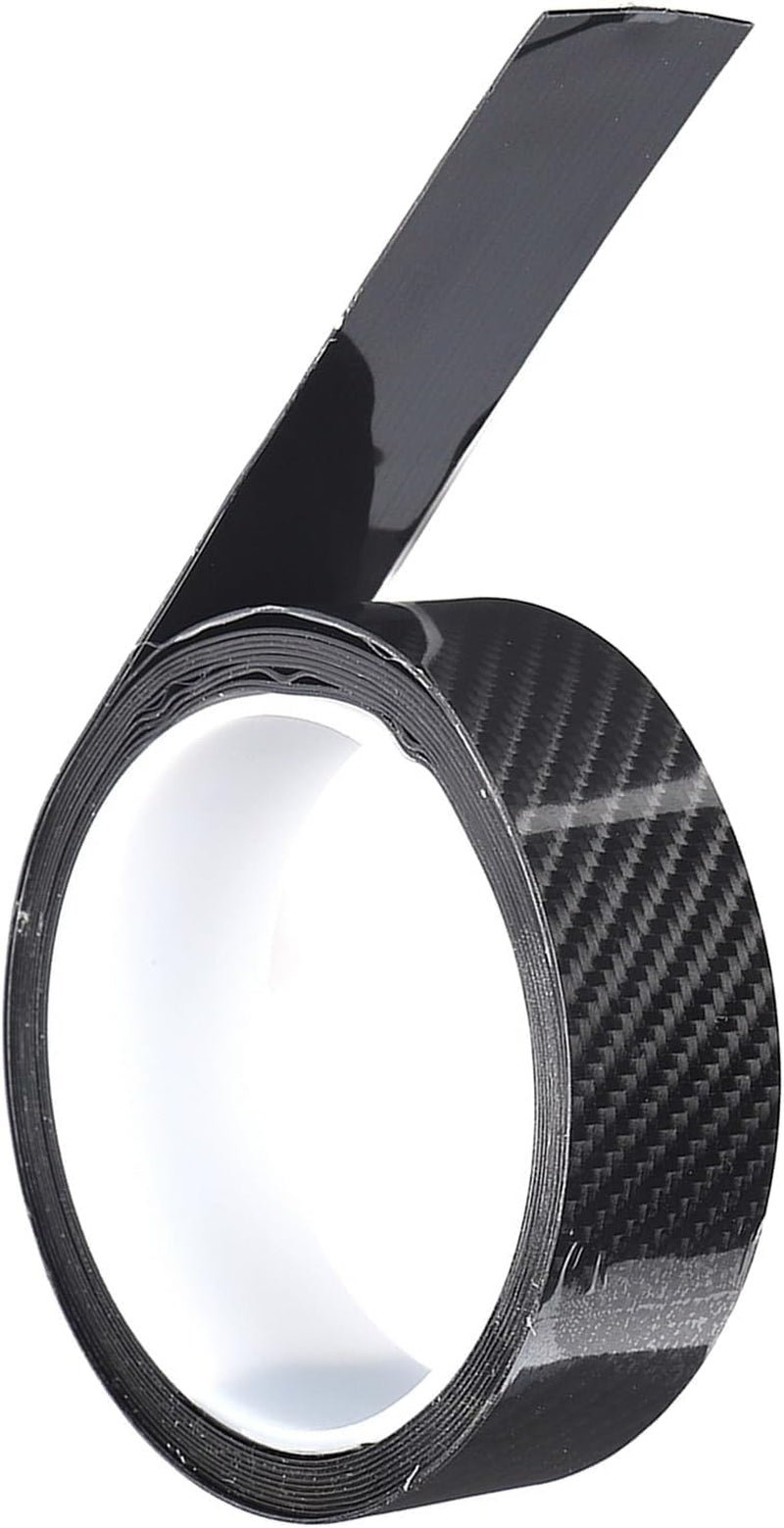 Black Carbon Fiber Strip Tape Protective Film(3cm*3m)
