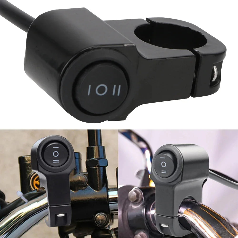 Motorcycle LED Fog Spotlights and Auxiliary Headlights with Electric Projector Lenses