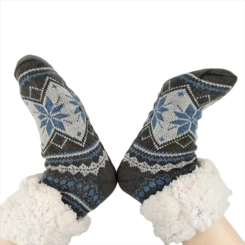 Winter Socks Mens Fluffy Warm Short plus Velvet Soft Thermal Non Slip Floor Fuzzy Sock Male Thickened Gifts 2023 New In