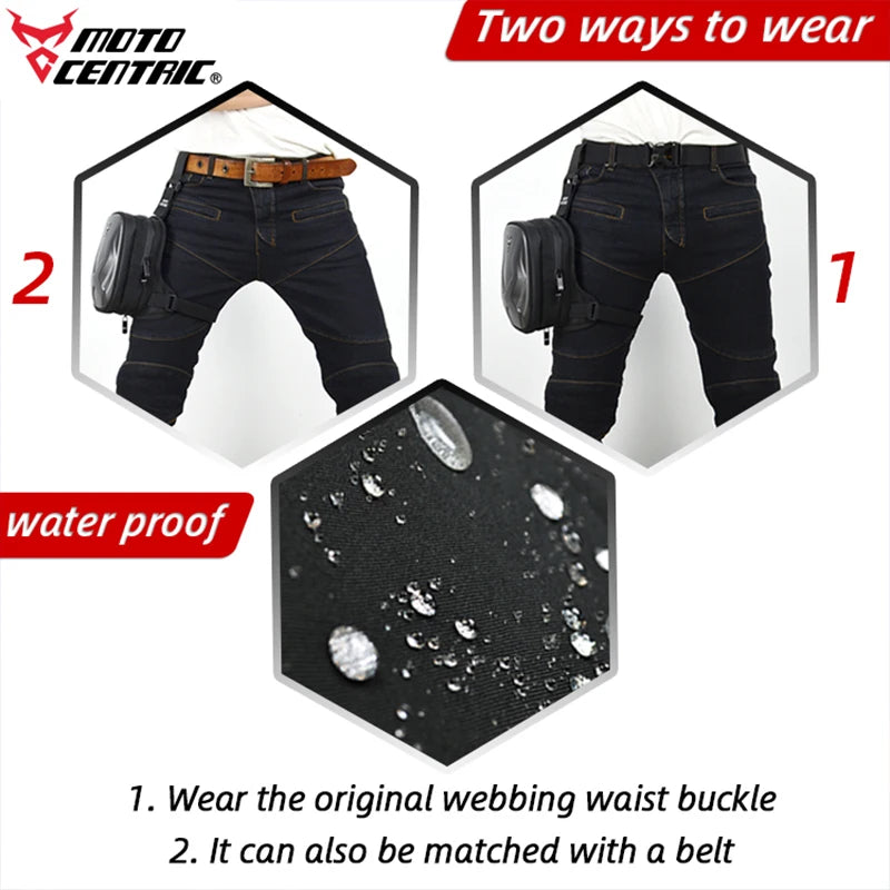 Motorcycle Leg Side Bag EVA Hard Shell Outdoor Casual Hiking Waist Bags Motorbike Mobile Phone Purse Hip Bum Pack Leg Bag