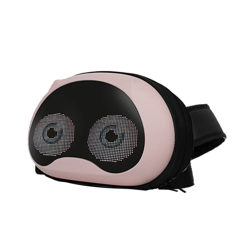 LED Smart Display Chest Bag Holiday Crossbody Bag Travel Crossbody Bag Waterproof Shoulder Bag Sports Waterproof Bag Bag Travel