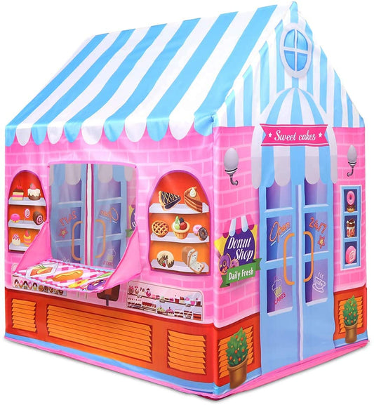 PANCHANI Playhouses Tent for Kids Outdoor and Indoor Kid Play House Castle Tent Toys, Play Tent for Kids Candy Playhouse Boys & Girls Indoor Outdoor Toy