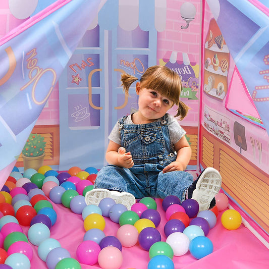 PANCHANI Playhouses Tent for Kids Outdoor and Indoor Kid Play House Castle Tent Toys, Play Tent for Kids Candy Playhouse Boys & Girls Indoor Outdoor Toy
