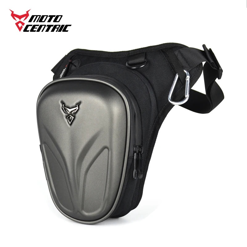 Motorcycle Leg Side Bag EVA Hard Shell Outdoor Casual Hiking Waist Bags Motorbike Mobile Phone Purse Hip Bum Pack Leg Bag