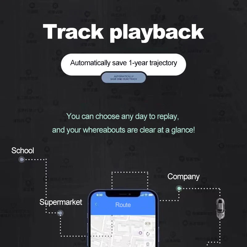 GPS Locator 4G Vehicle Tracking Instrument Mobile Phone Anti-Theft Location Vehicle Tracking Artifact J