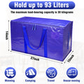 Large Moving Bags with Zippers Andhandles, Heavy Duty Storage Bags,College Move in Bags, Storage Bags