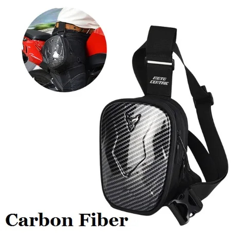Motorcycle Leg Side Bag EVA Hard Shell Outdoor Casual Hiking Waist Bags Motorbike Mobile Phone Purse Hip Bum Pack Leg Bag