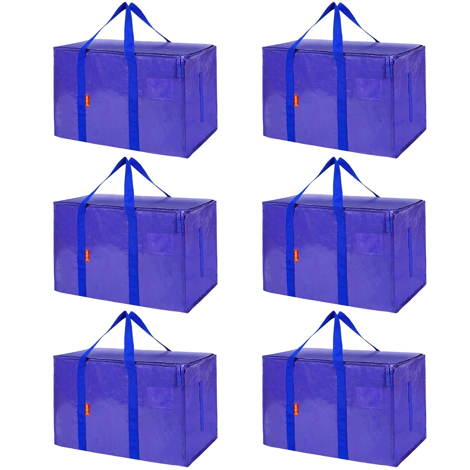 Large Moving Bags with Zippers Andhandles, Heavy Duty Storage Bags,College Move in Bags, Storage Bags