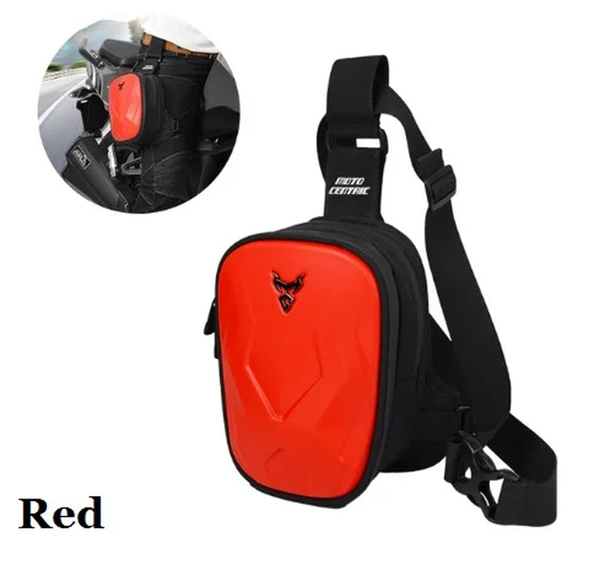 Motorcycle Leg Side Bag EVA Hard Shell Outdoor Casual Hiking Waist Bags Motorbike Mobile Phone Purse Hip Bum Pack Leg Bag